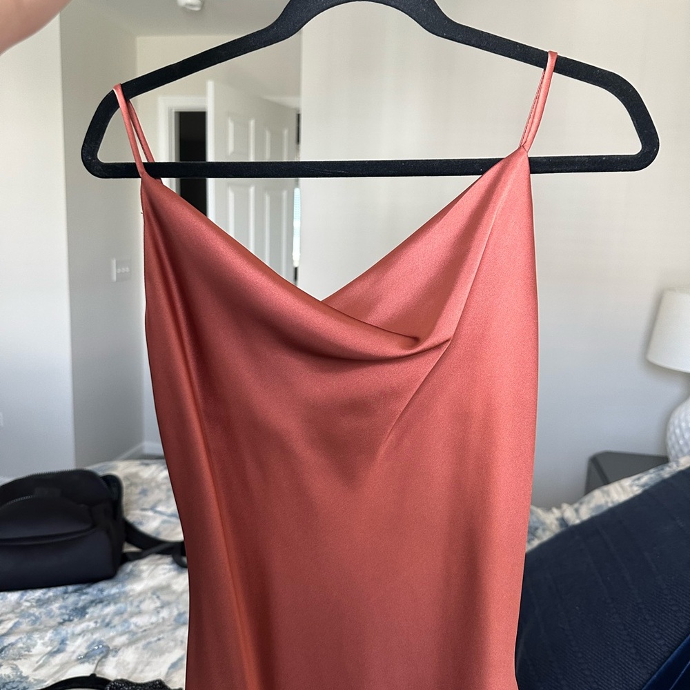 Petal & Pup Satin Midi Dress - Picture 3 of 7